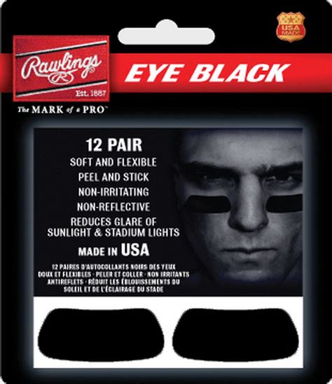 eye black stickers near me|rawlings eye black stickers.